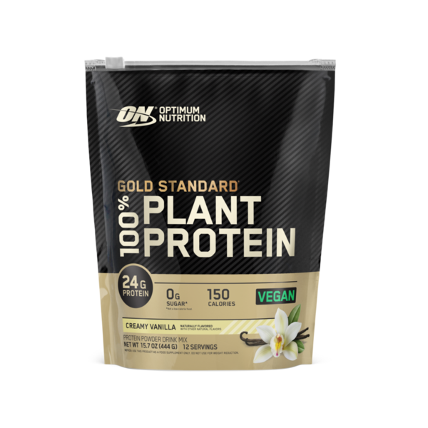 Optimum Nutrition Gold Standard Plant Protein, Vanilla, 12 Servings hero