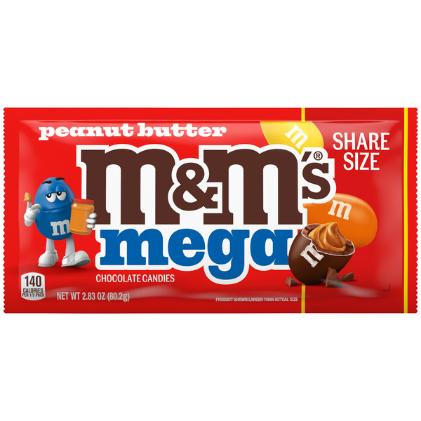 M&M's Mega Peanut Butter Share Size hero