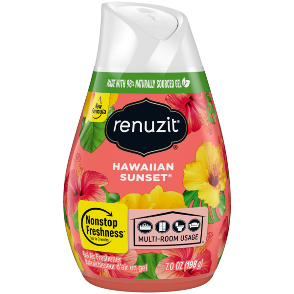 Air Fresheners & Candles Renuzit Gel Air Freshener, Hawaiian Sunset hero