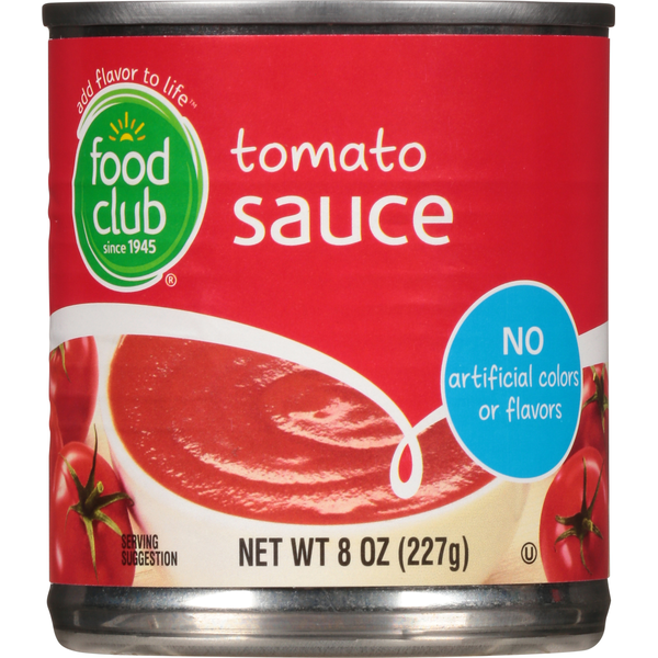 Canned & Jarred Vegetables Food Club Tomato Sauce hero