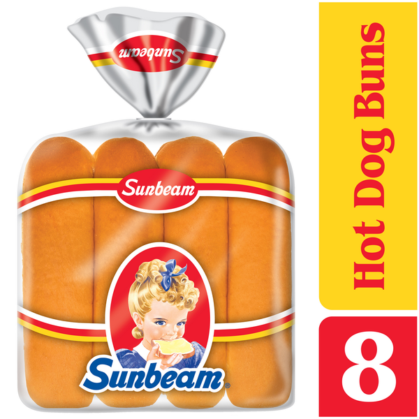 Buns & Rolls Sunbeam Hot Dog Buns hero