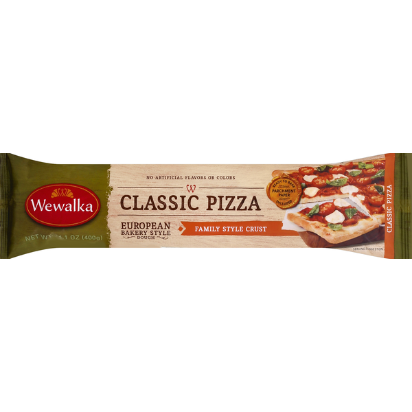 Baking Supplies & Decor Wewalka Dough, Classic Pizza, Family Style Crust hero