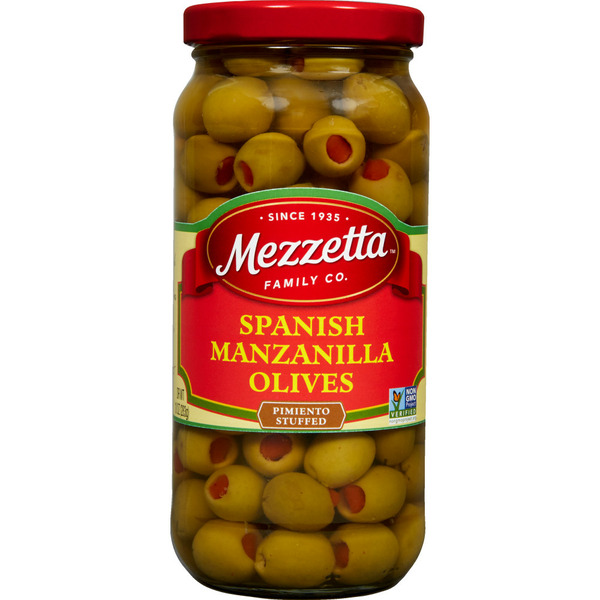 Pickled Goods & Olives Mezzetta Spanish Manzanilla Olives Pimiento Stuffed hero