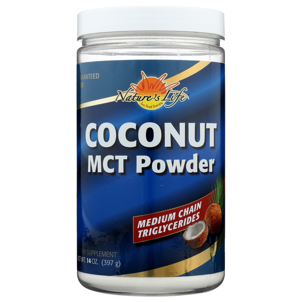 Food Supplements Nature's Life Mct Powder, Coconut hero