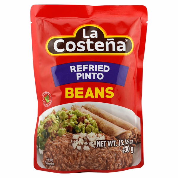 Prepared Meals La Costeña Refried Pinto Beans hero