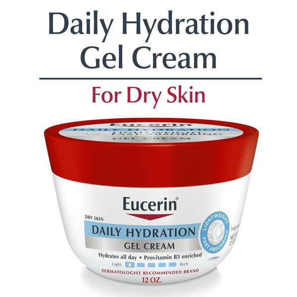 Facial Care Eucerin Daily Hydration Gel Cream, Moisturizer For Dry Skin hero