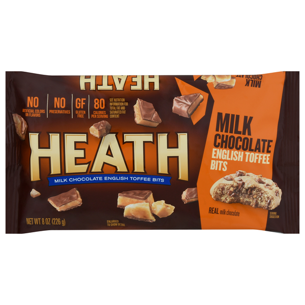 Baking Supplies & Decor HEATH Chocolatey English Toffee Baking Bits hero