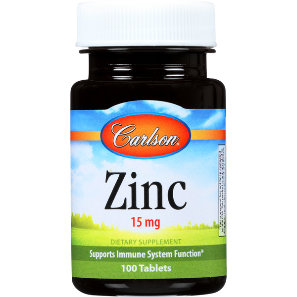 Vitamins & Supplements Carlson Zinc hero