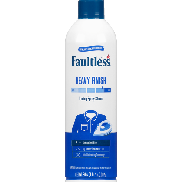 Laundry Faultless Ironing Spray Starch, Heavy Finish hero