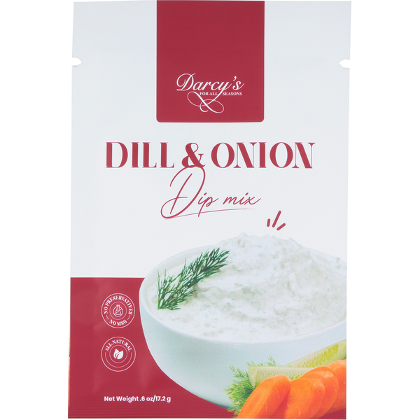 Darcy's for All Seasons Dip Mix, Dill & Onion hero