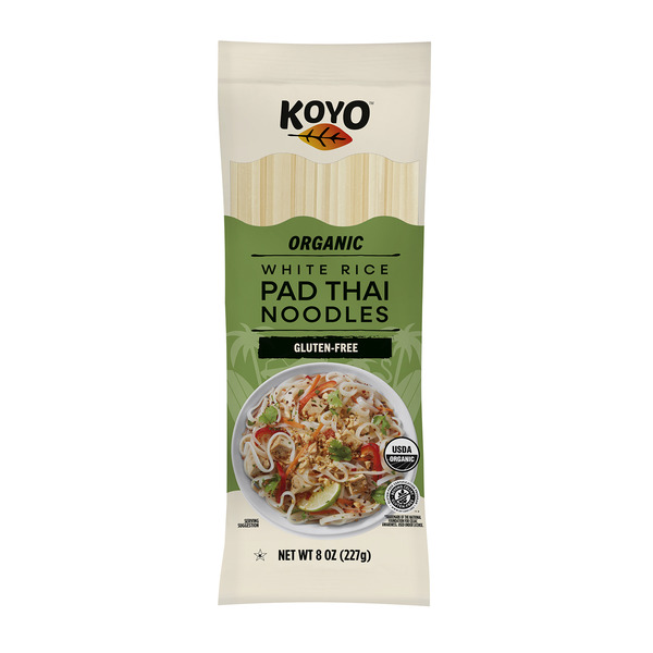 Asian Foods KOYO Organic White Rice Pad Thai Noodles hero