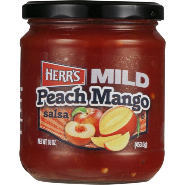 Preserved Dips & Spreads Herr's Salsa Peach Mango Mild hero