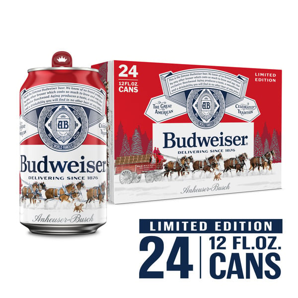 Beers & Coolers Budweiser Beer Cans hero