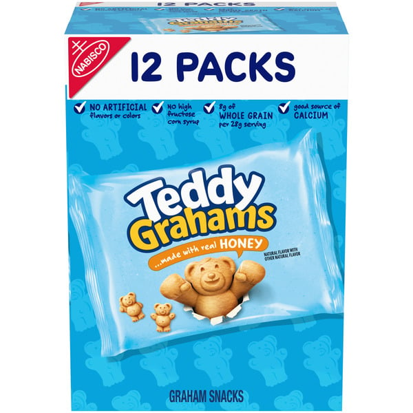 Crackers Nabisco Honey Graham Snacks, Snack Packs hero