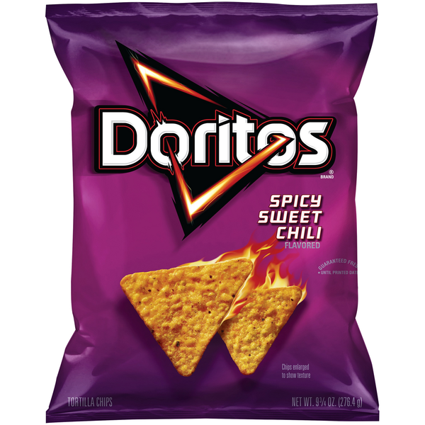 Chips & Pretzels Doritos Spicy Sweet Chili Tortilla Chips hero