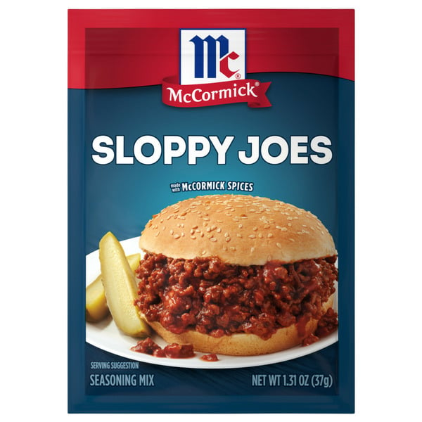 Marinades & Meat Preparation McCormick® Sloppy Joes Seasoning Mix hero