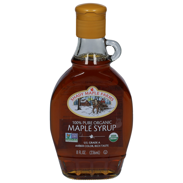 Honeys, Syrups & Nectars Shady Maple Farms Maple Syrup, Organic, 100% Pure hero