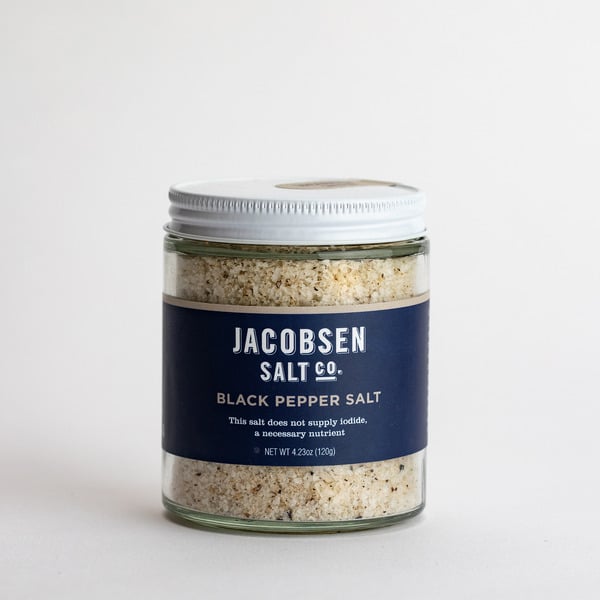 Spices & Seasonings Jacobsen Salt Co. Infused Black Pepper Salt hero