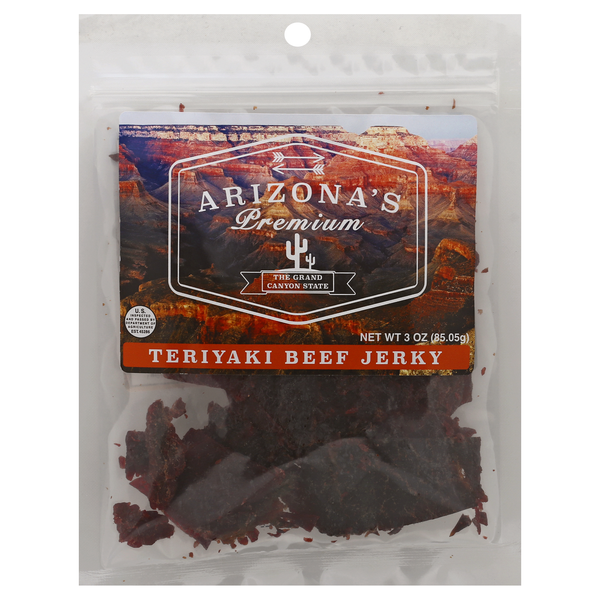 Popcorn & Jerky Old Santa Fe Trail Beef Jerky Beef Jerky, Teriyaki hero