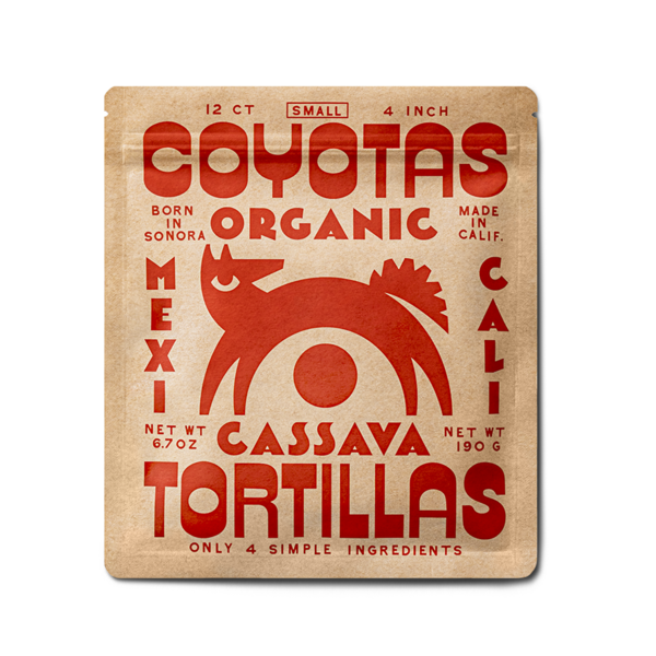 Coyotas Organic, Cassava Tortillas, Small hero