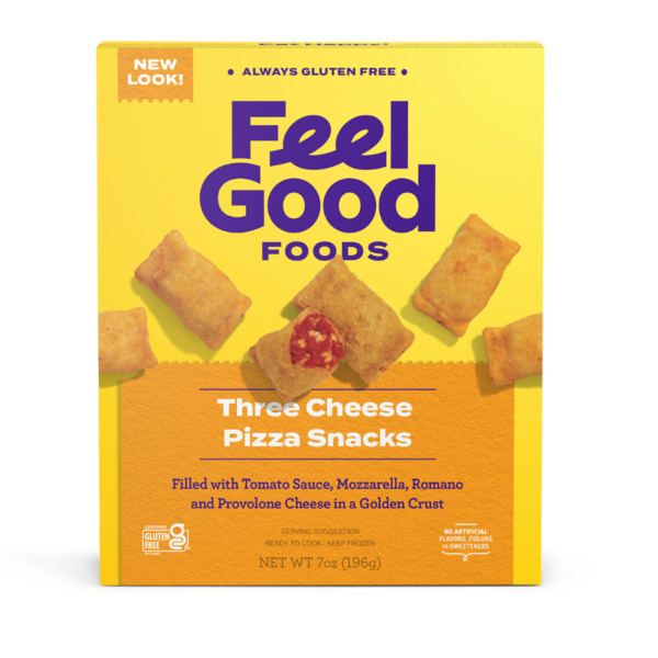 Pasta Sauce Feel Good Foods Gluten-Free Three Cheese Snack Bites hero