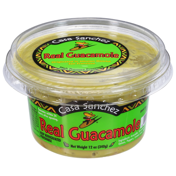 Preserved Dips & Spreads Casa Sanchez Guacamole, Real hero