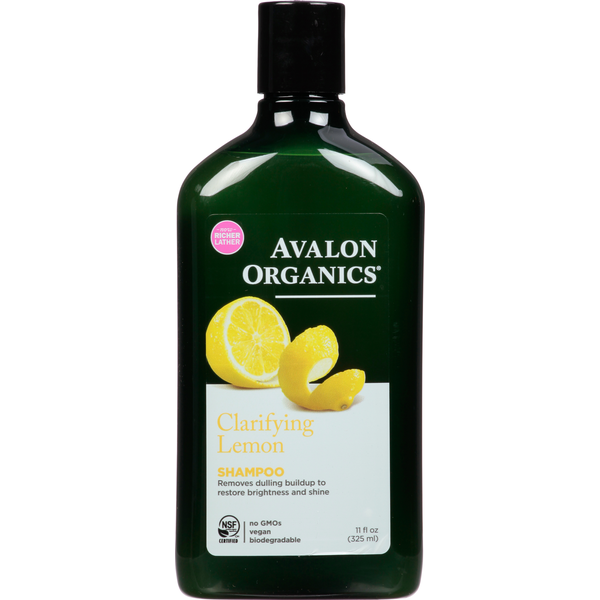 Hair Care Avalon Organics Shampoo, Lemon, Clarifying hero