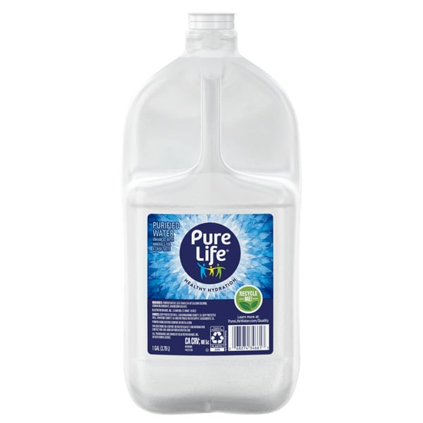 Water, Seltzer & Sparkling Water Pure life Purified Water hero