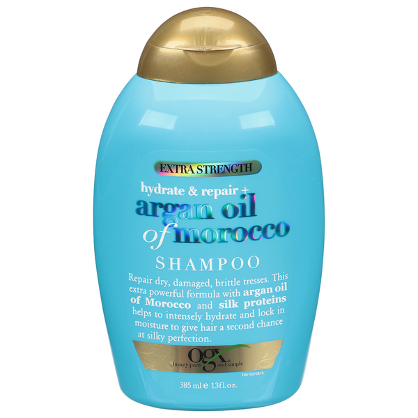 Hair Care OGX Shampoo, Argan Oil of Morocco, Extra Strength hero