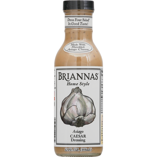 Salad Dressing & Toppings BRIANNAS Dressing, Asiago Caesar hero