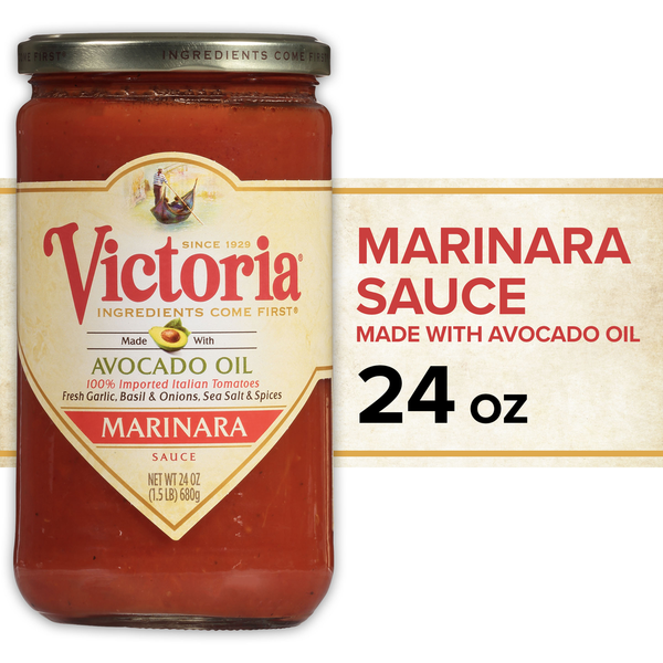 Pasta Sauce Victoria Avocado Oil Marinara Sauce hero