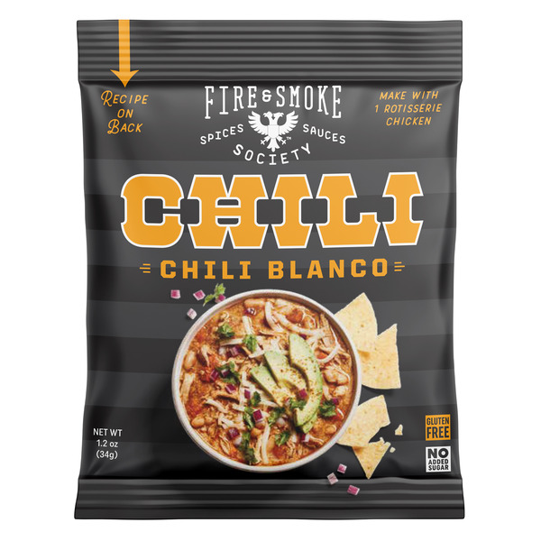 Spices & Seasonings Fire & Smoke Society Chili Blanco Seasoning Mix hero