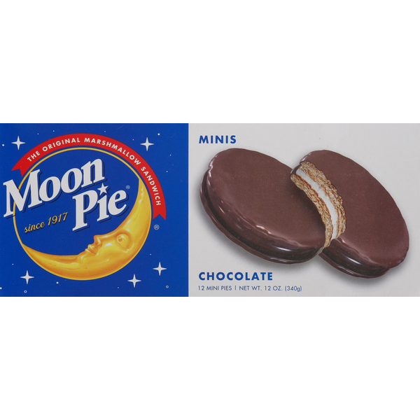 Cookies & Cakes MoonPie Marshmallow Sandwich, Chocolate, Minis hero