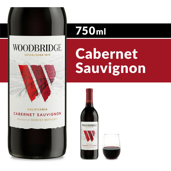 Cabernet Sauvignon Wine Woodbridge Cabernet Sauvignon Red Wine Bottle hero