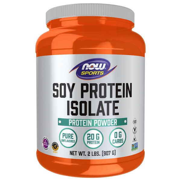 Protein & Meal Replacement NOW Soy Protein Isolate, Unflavored Powder hero