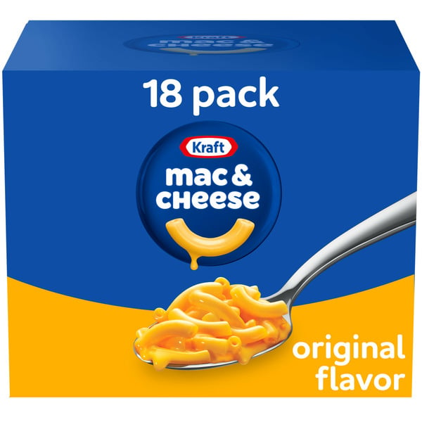 Instant Foods Kraft Original Mac & Cheese Macaroni and Cheese Dinner hero