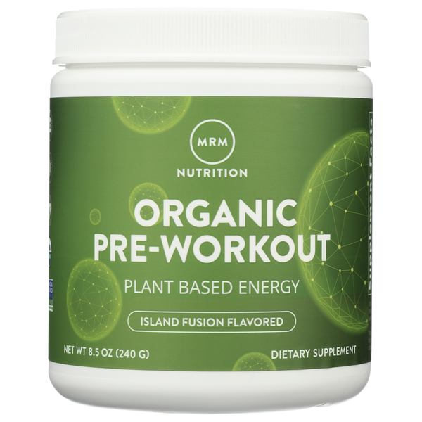 Vitamins & Supplements MRM Organic Pre-Workout Island Fusion Flavored hero