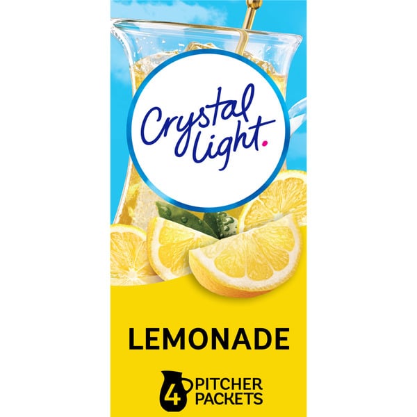 Cocoa & Drink Mixes Crystal Light Lemonade Naturally Flavored Powdered Drink Mix hero