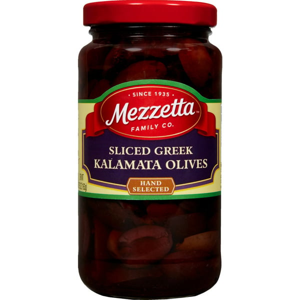 Pickled Goods & Olives Mezzetta Sliced Greek Kalamata Olives hero