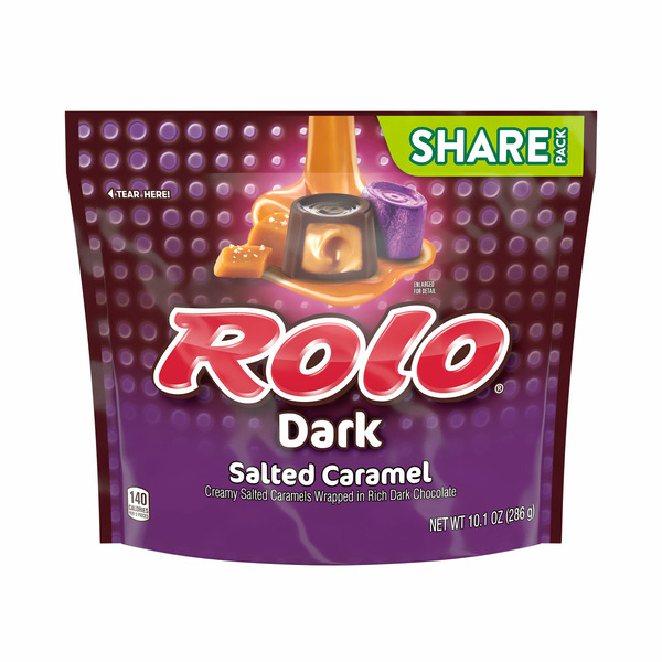 Candy & Chocolate Rolo® Dark Chocolate Salted Caramels Candy hero