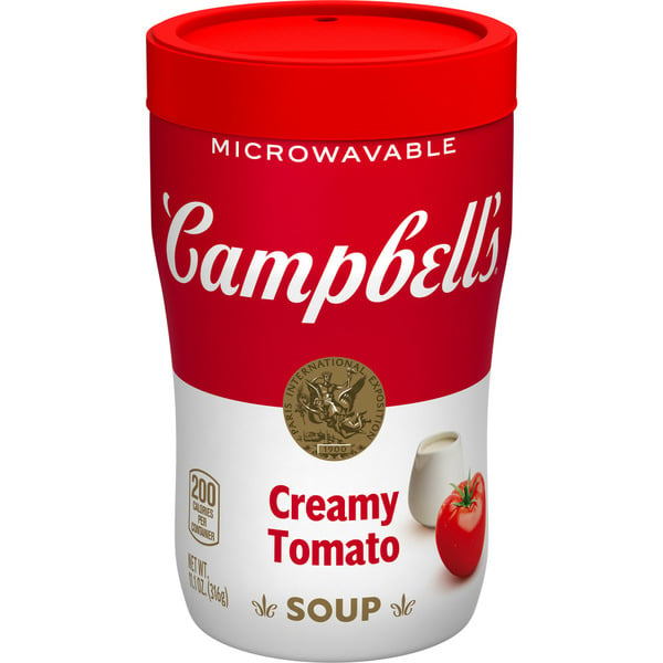 Soup, Broth & Bouillon Campbell's Soup on the Go Creamy Tomato Soup hero