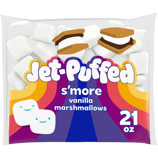 Candy & Chocolate Jet-Puffed S'more Vanilla Marshmallows hero