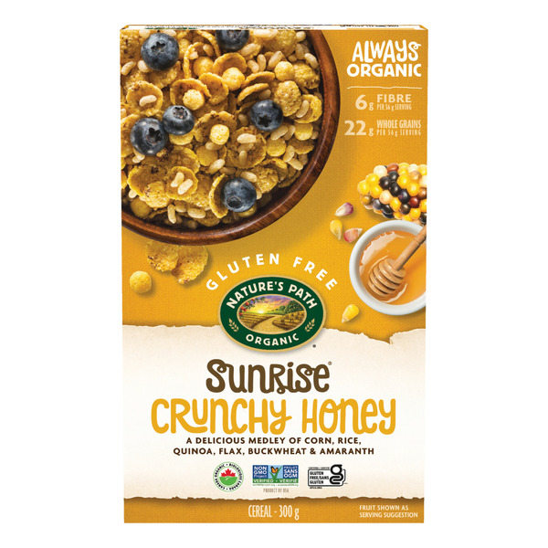 Cereal Nature's Path Sunrise Crunchy Honey hero