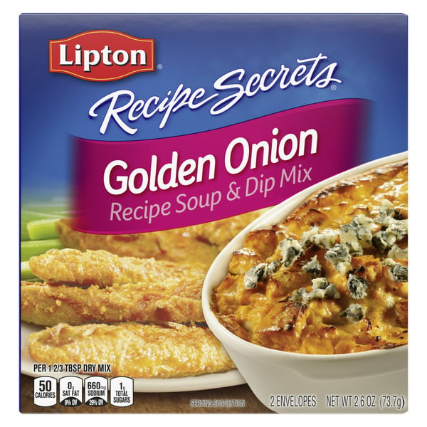 Soup, Broth & Bouillon Lipton Soup And Dip Mix Golden Onion hero