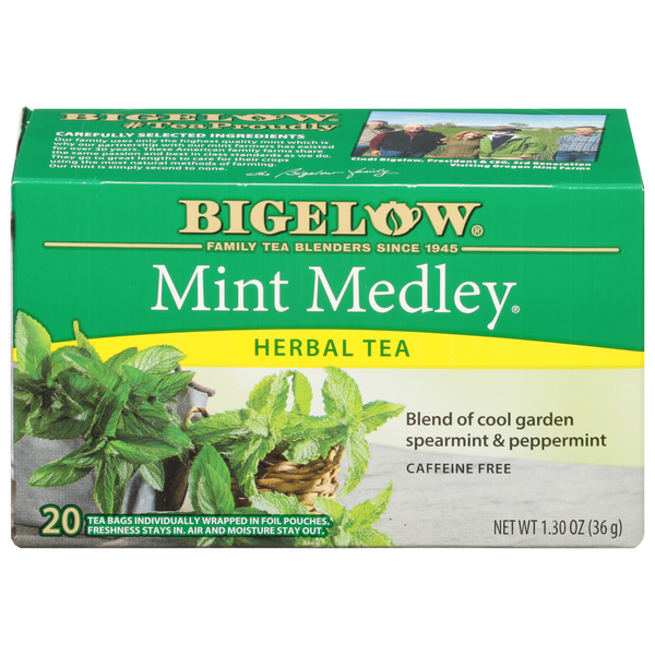 Tea Bags and Mixes Bigelow Mint Medley Herbal Tea hero