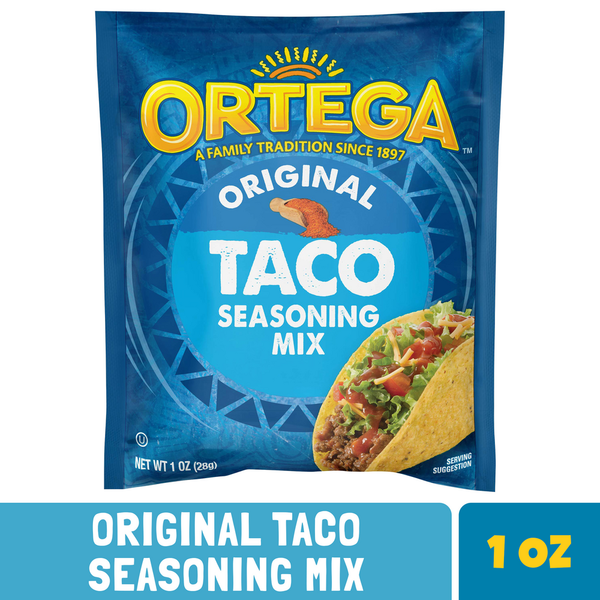 Spices & Seasonings Ortega Original Taco Seasoning Mix, Kosher hero