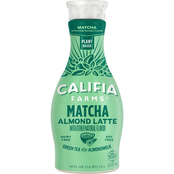 Califia Farms Matcha Almond Milk Latte hero