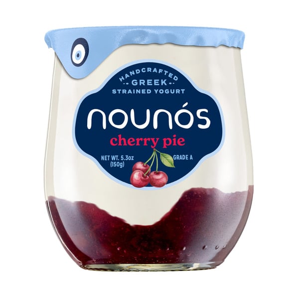 Greek Yogurt Nounós Greek Yogurt, Cherry Pie hero