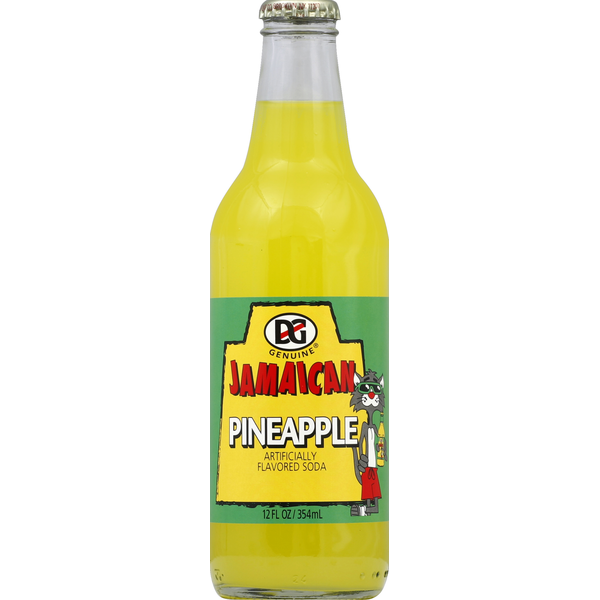 Soft Drinks DG Genuine Jamaican Pineapple Soda hero