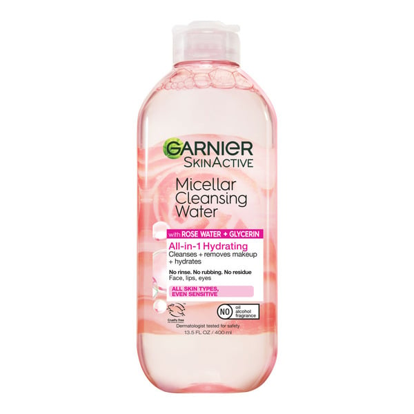 Body Lotions & Soap Garnier Cleansing Water with Rose Water and Glycerin hero